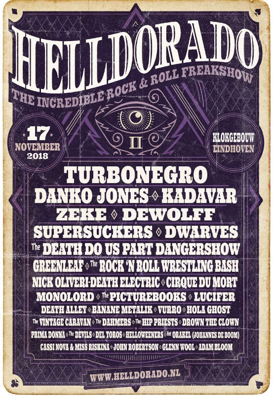 Line-up Helldorado compleet