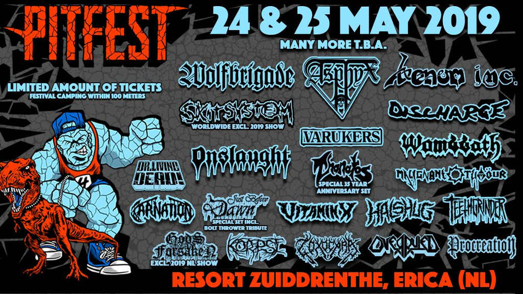 Thanatos en Carnation bevestigd voor Pitfest