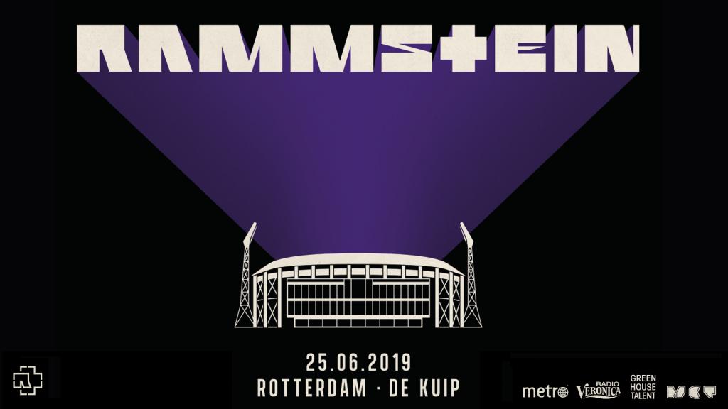 Rammstein naar De Kuip en Koning Boudewijnstadion