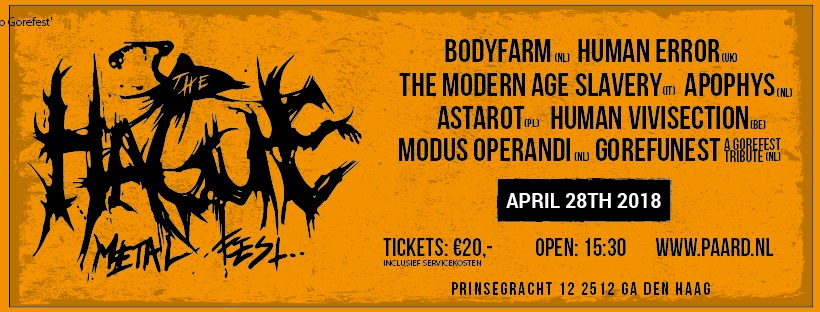 Win kaarten voor The Hague Metal Fest