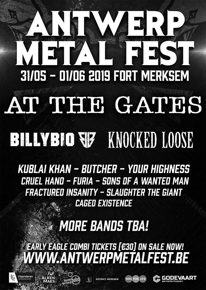 Eerste namen voor Antwerp Metal Fest