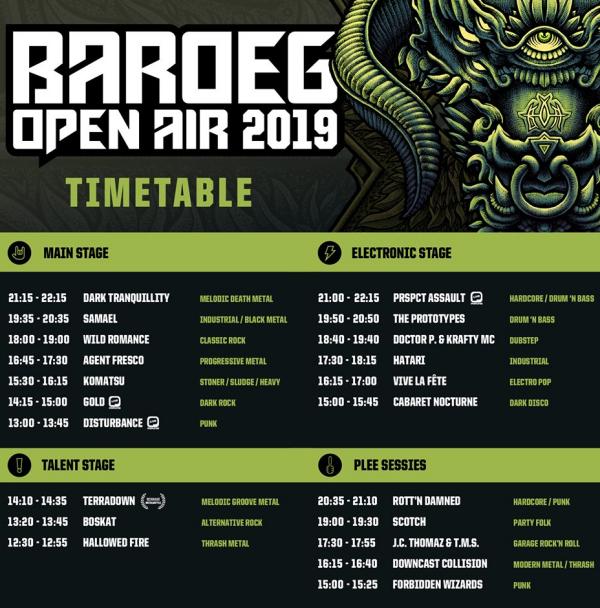 Baroeg Open Air gaat definitief door