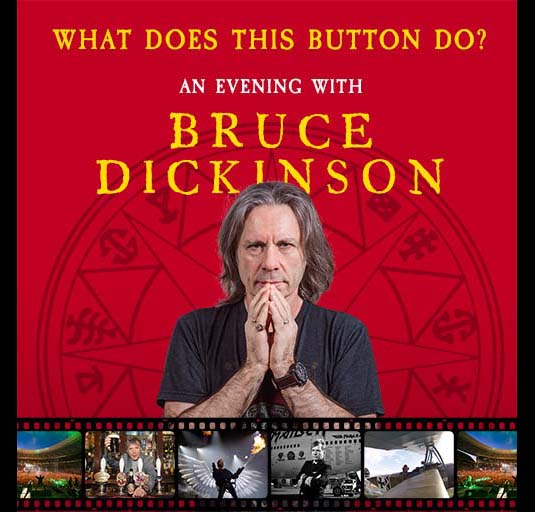 An evening with Bruce Dickinson