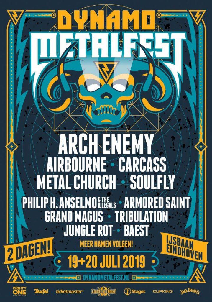 Eerste namen voor Dynamo Metal Fest