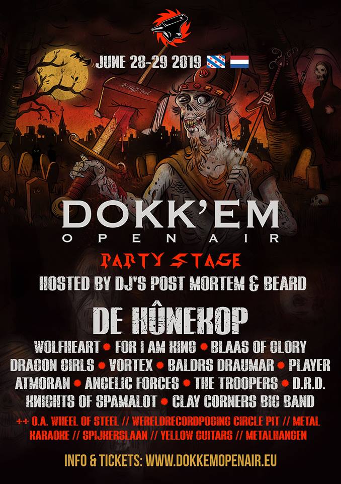 Veel nieuwe acts voor de Party Stage van Dokk'em Open Air