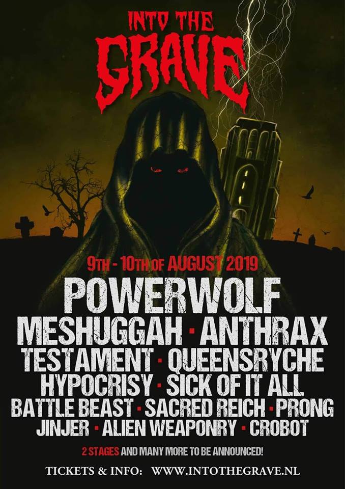 Powerwolf, Anthrax en meer op Into The Grave