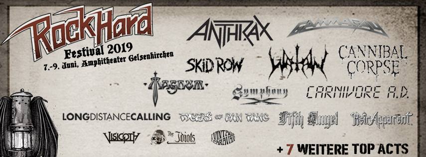 Gamma Ray en Carnivore A.D. naar Rock Hard festival