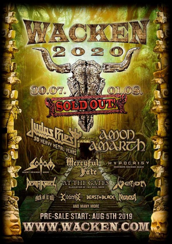 Wacken Open Air 2020 AUSVERKAUFT!