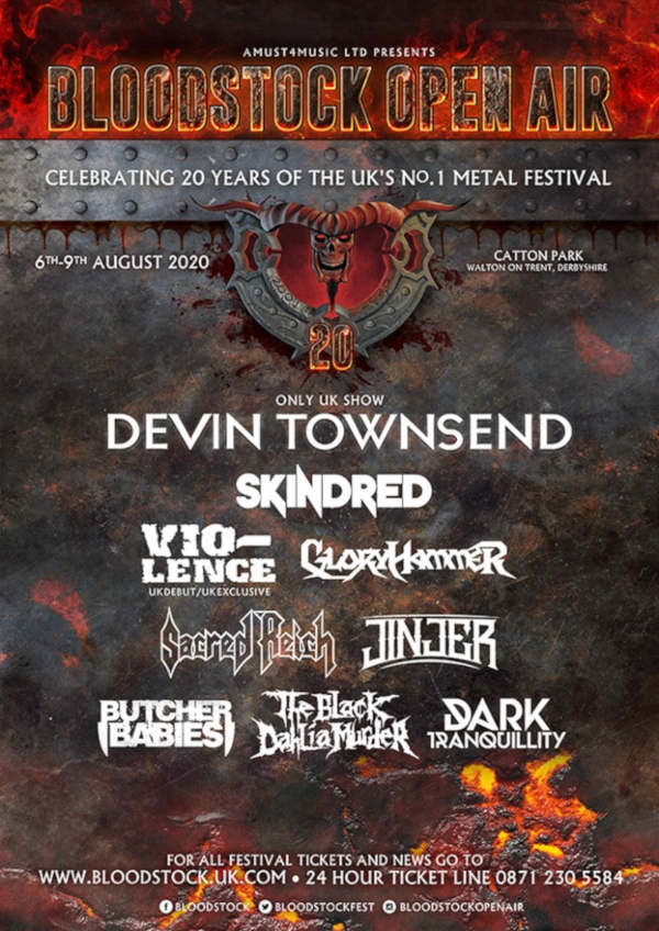 Devin Townsend headliner Bloodstock Festival