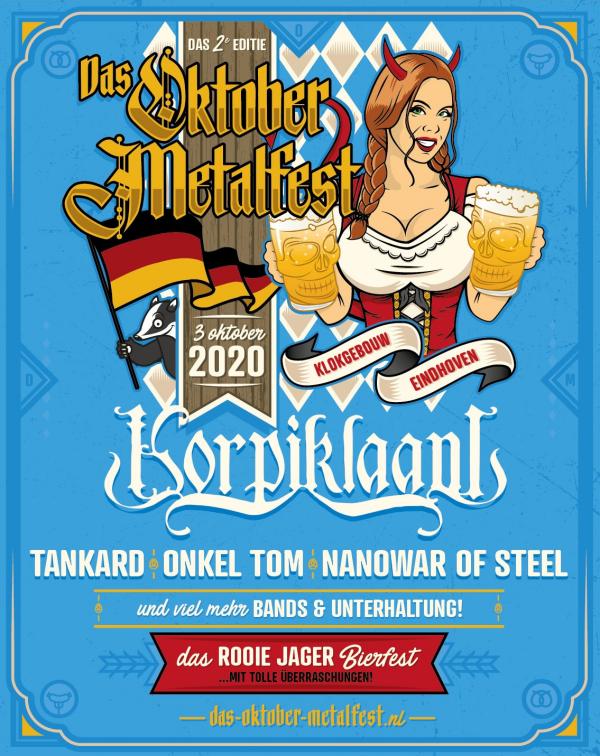 Korpiklaani en Nanowar Of Steel naar Das Oktober Metalfest