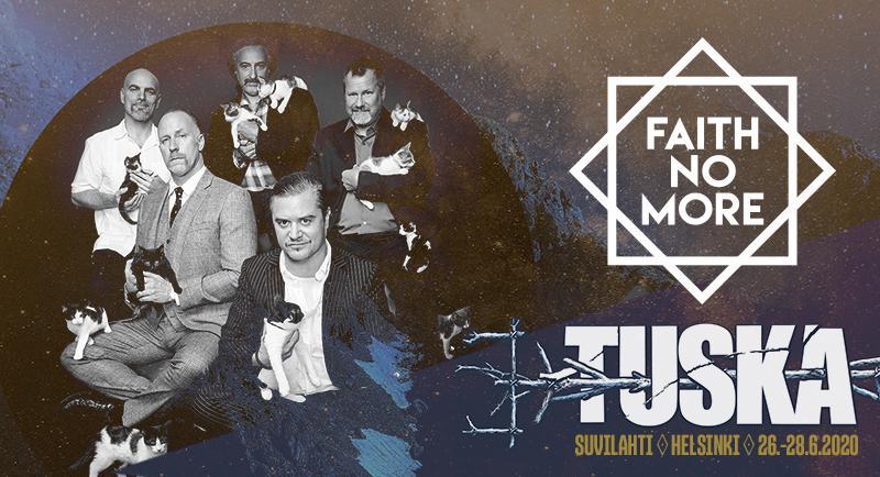 Faith No More ook naar Tuska Festival