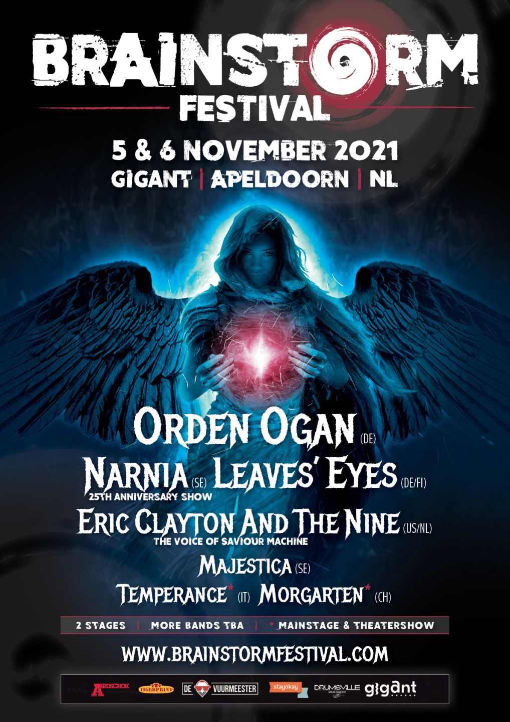 Orden Ogan headliner van Brainstorm Festival