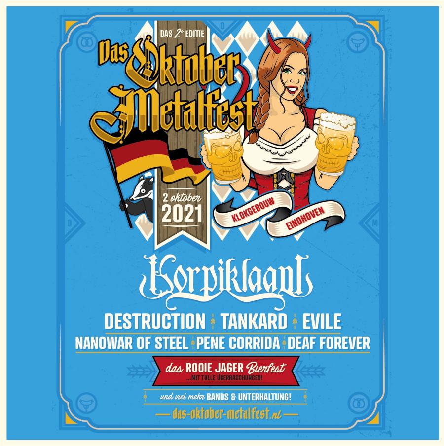 Nieuwe namen voor Das Oktober Metalfest