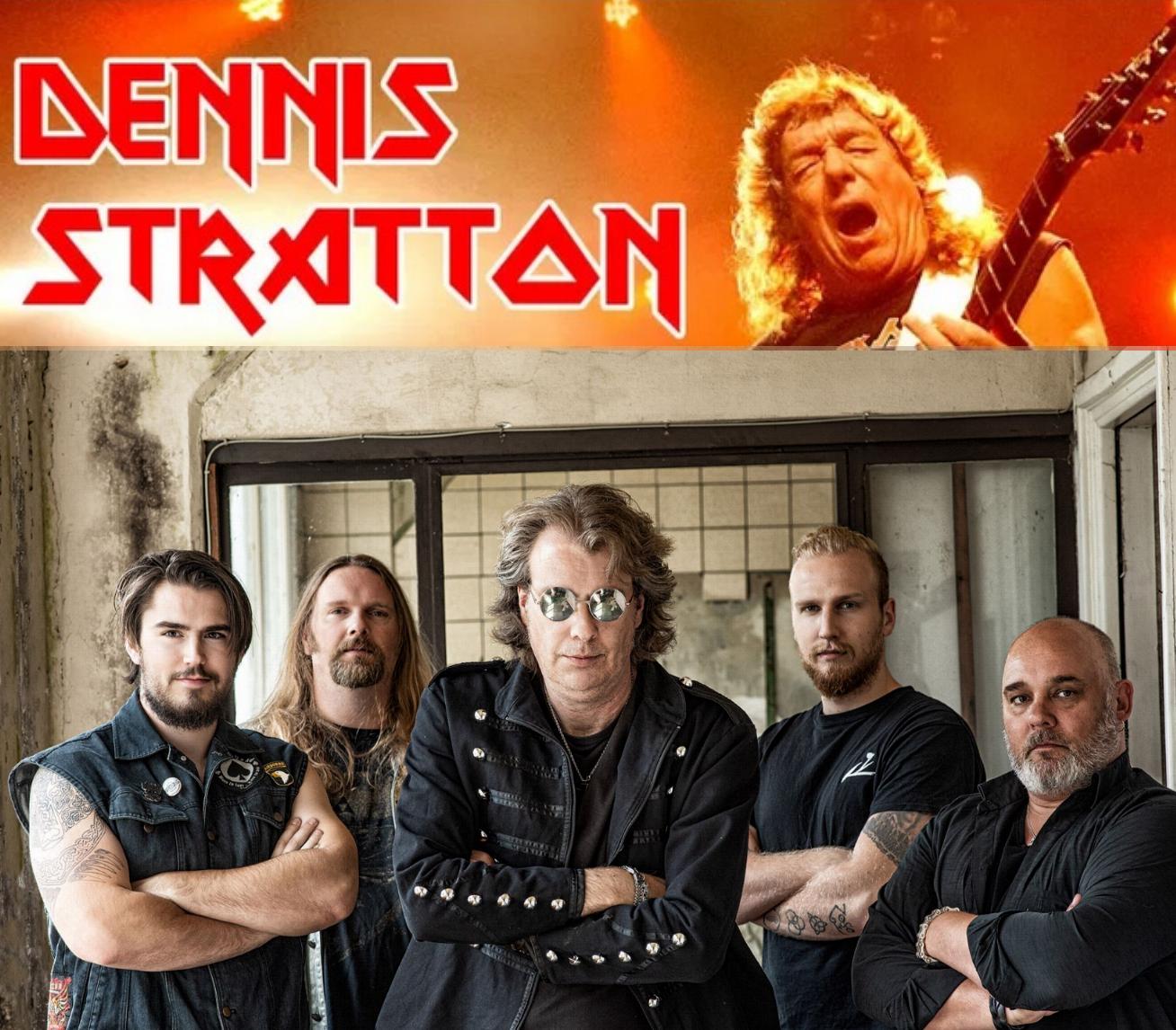 Dennis Stratton te gast op nieuwe plaat van Burning