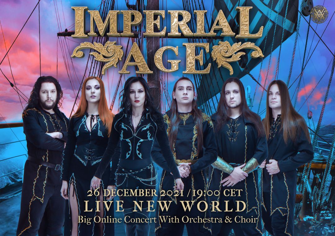 Online liveshow van Imperial Age met koor en orkest