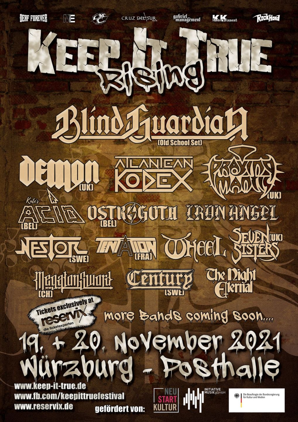 Blind Guardian hoofdact Keep It True Rising