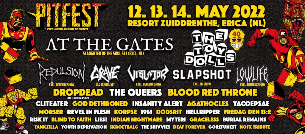 Veertigjarig jubileum van The Toy Dolls op PitFest