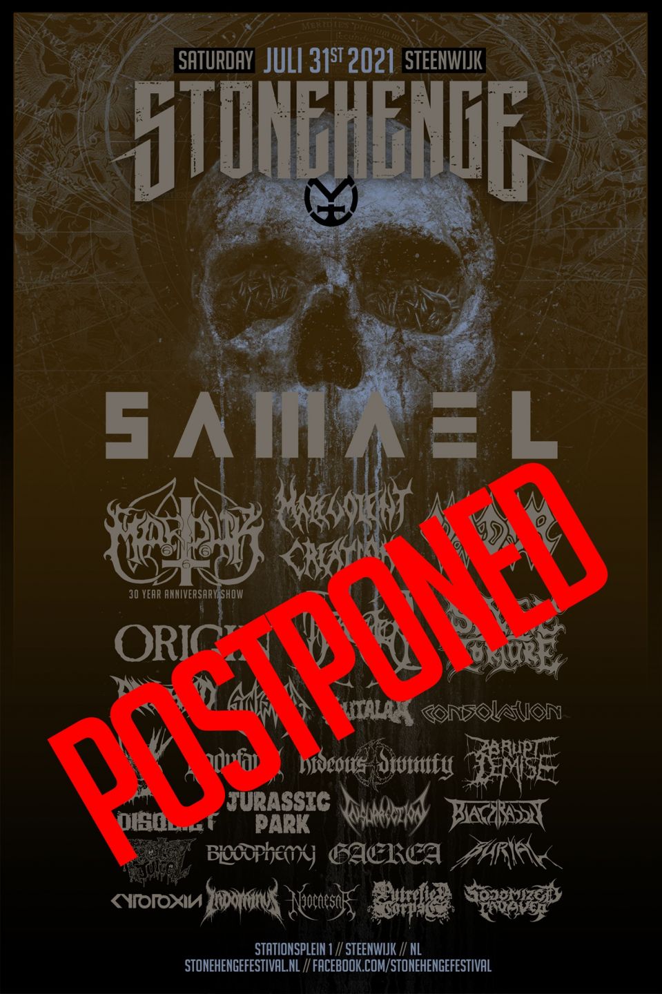 Ook Stonehenge uitgesteld