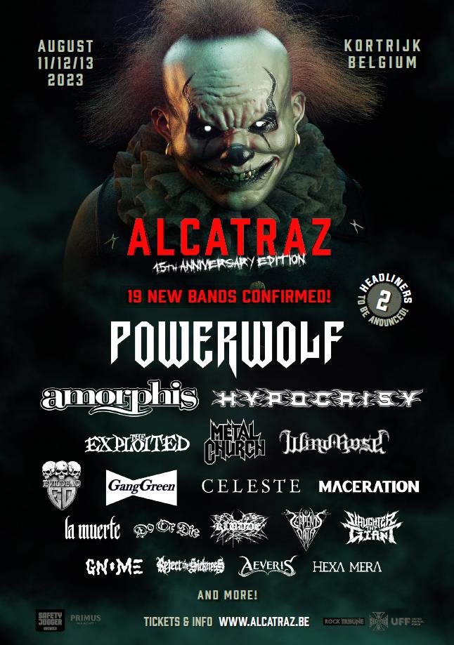 Powerwolf eerste headliner van Alcatraz