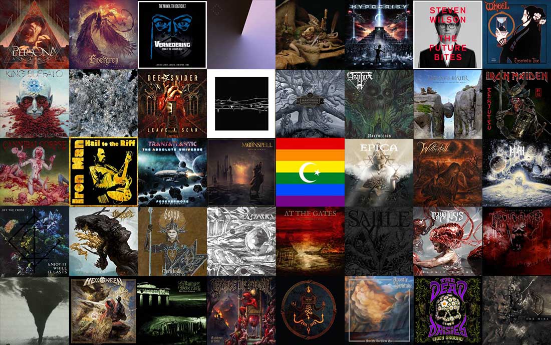 Jaarlijstjes van de medewerkers