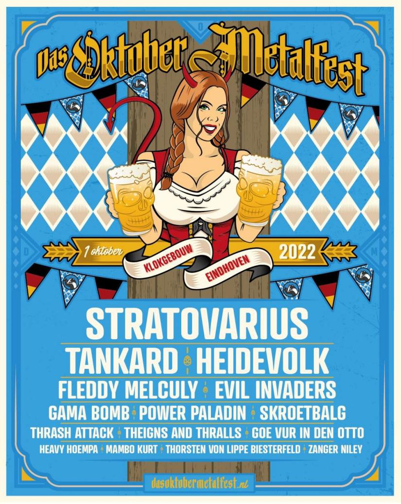 Line-up Das Oktober Metalfest compleet