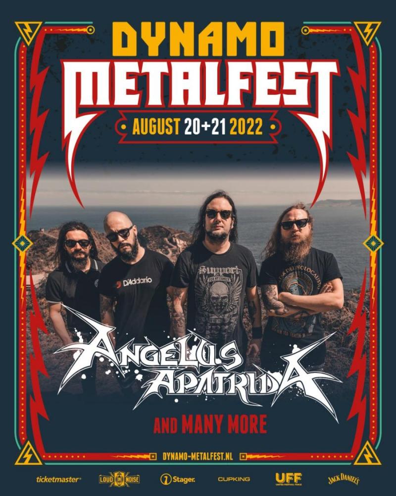 Angelus Apatrida vervangt Sacred Reich op Dynamo Metalfest