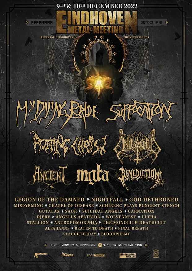 Line-up Eindhoven Metal Meeting compleet