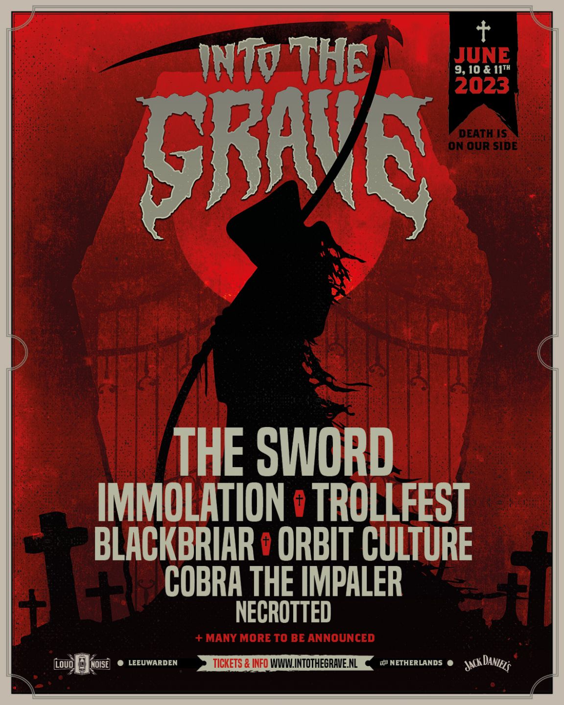 Into The Grave komt met eerste namen voor 2023