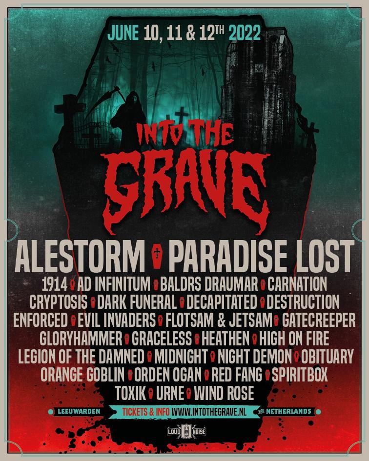 Nog meer bevestingen voor Into The Grave