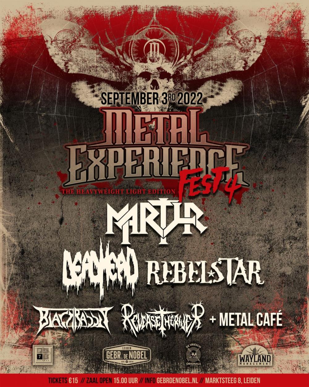 Metal Experience Fest: Sanctuary cancelt, twee extra namen