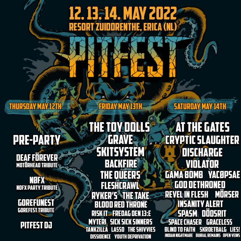 Pitfest kondigt laatste band en dagindeling aan