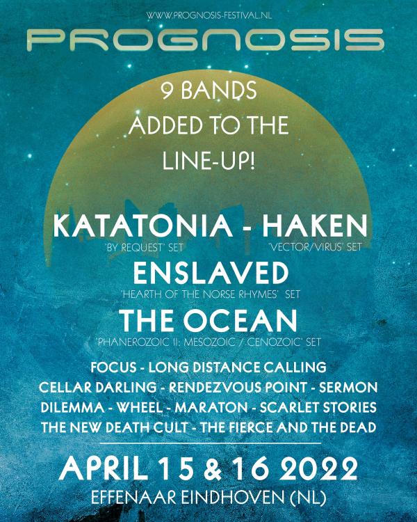 Negen nieuwe namen voor Prognosis