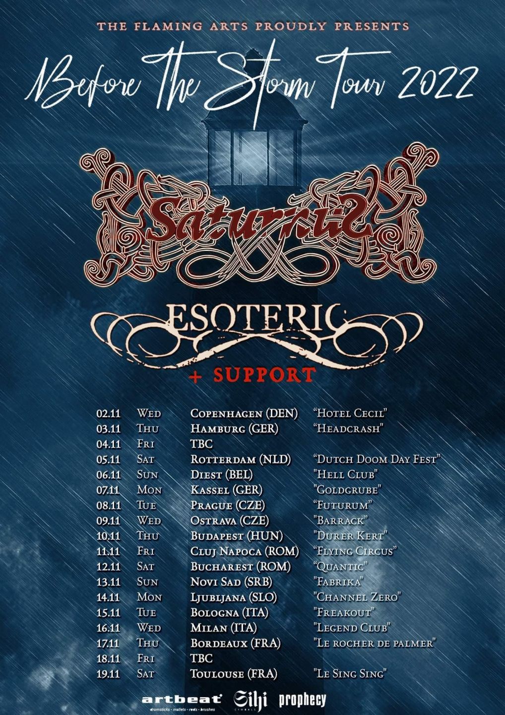 Drie nieuwe namen voor Dutch Doom Days