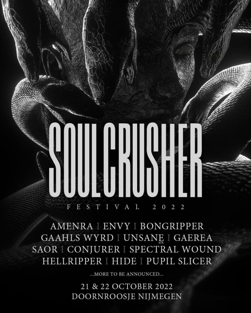 Eerste namen voor Soulcrusher-festival