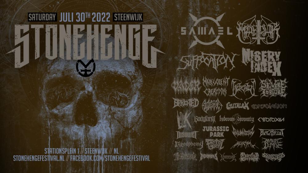 Stonehenge: Suffocation vervanger van Origin