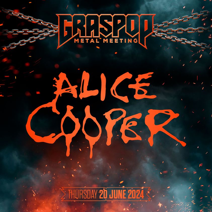 Alice Cooper laatste headliner Graspop 2024