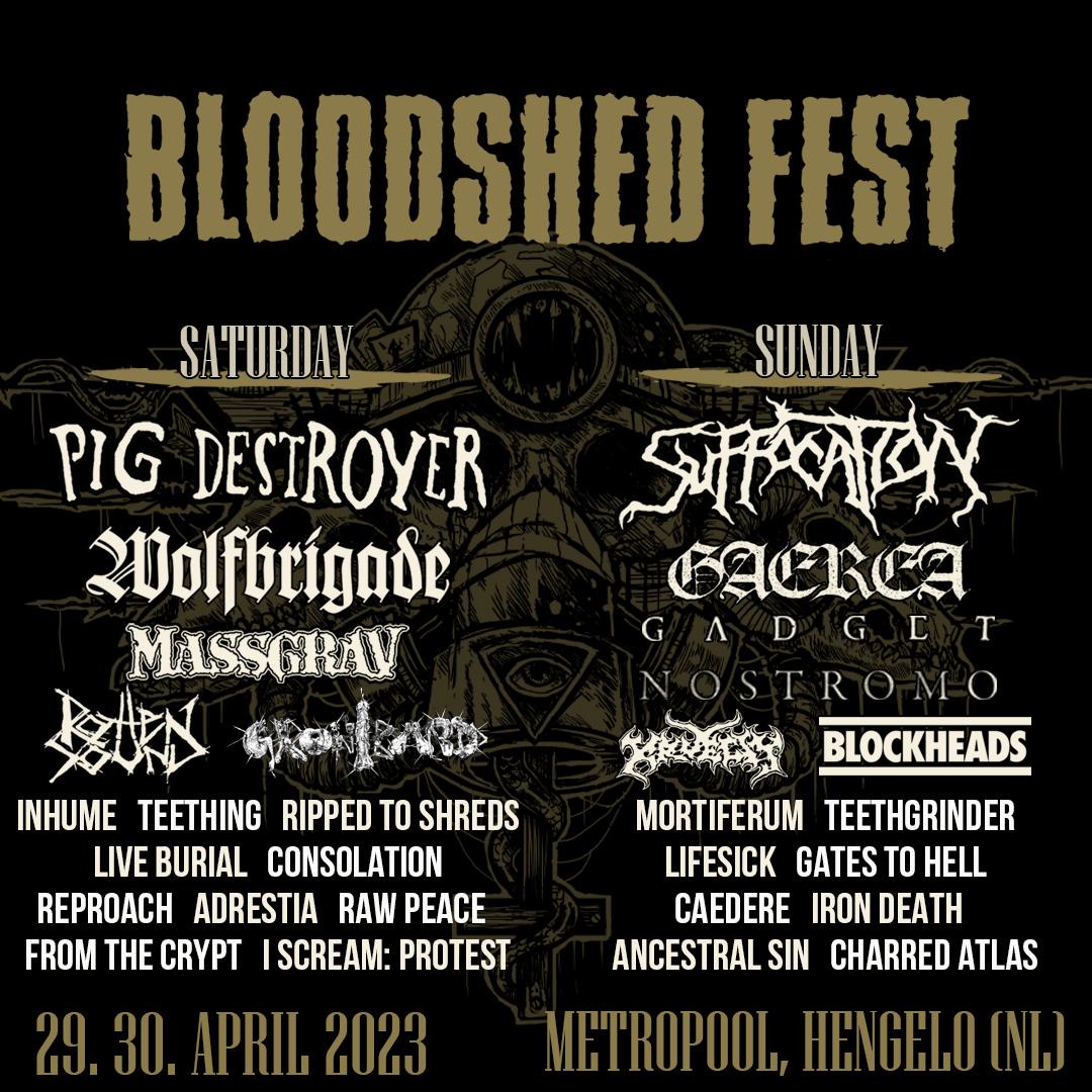 Bloodshed Fest completeert line-up