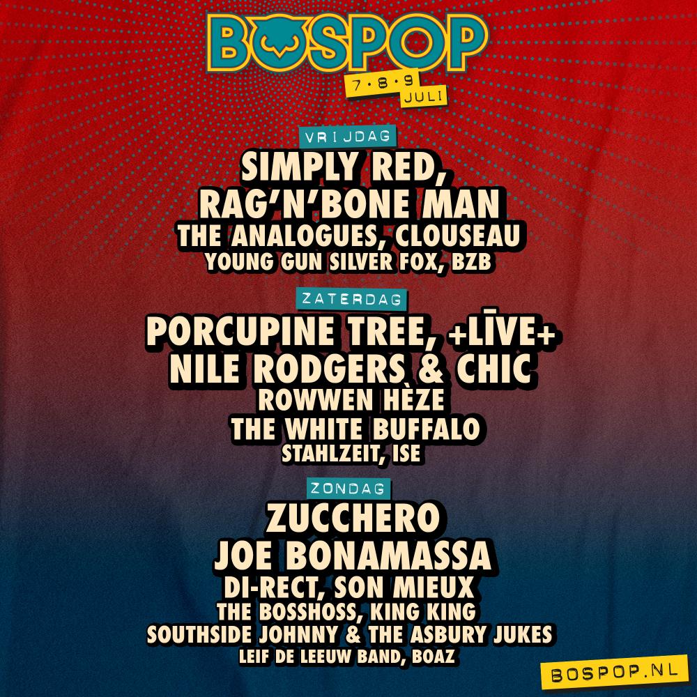 Porcupine Tree naar Bospop