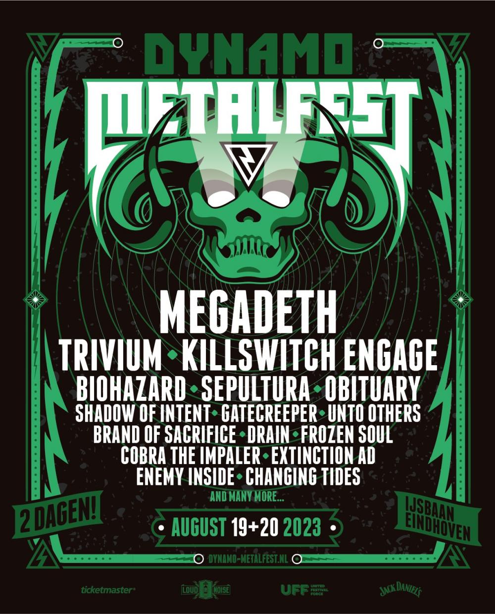 Megadeth en meer naar Dynamo Metalfest