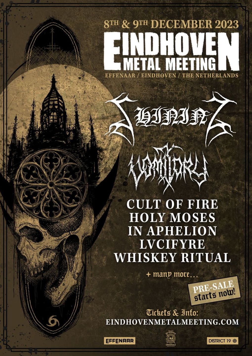 Eerste namen voor Eindhoven Metal Meeting 2023