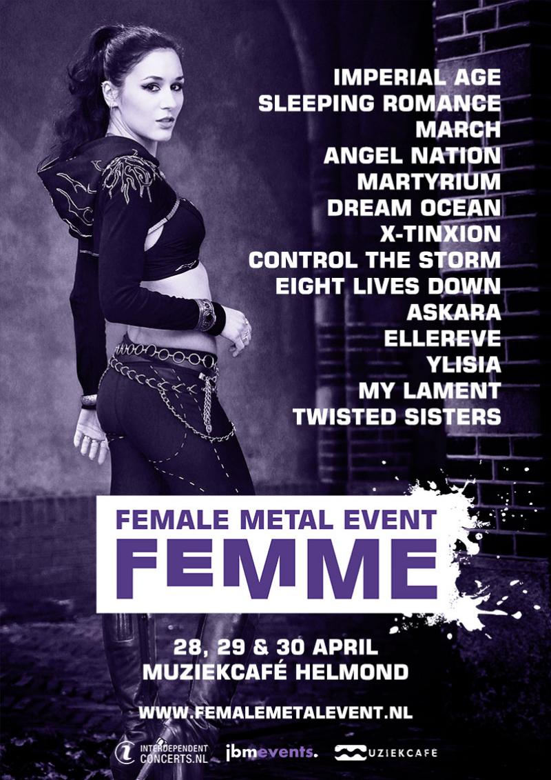 Locatie- en line-up-wijziging FemME-festival