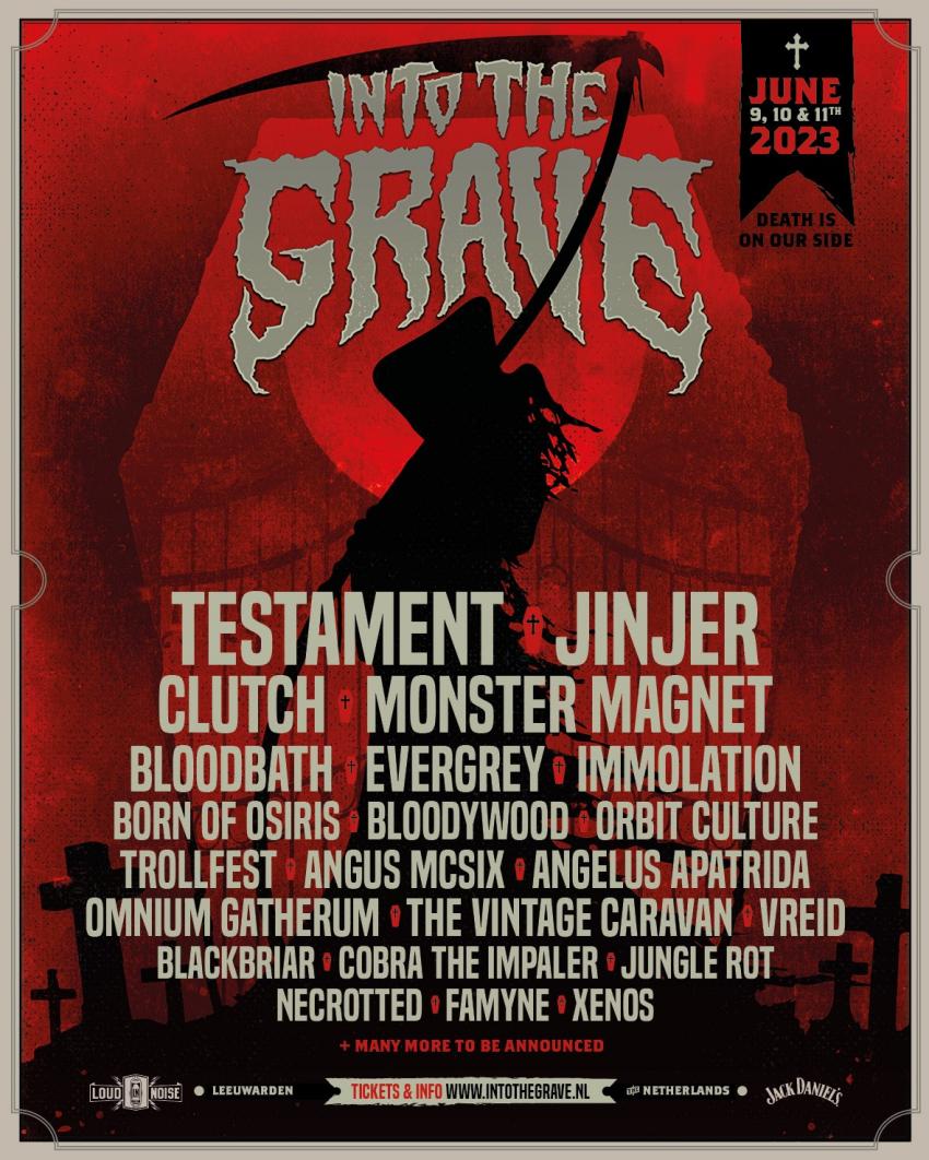 Into The Grave komt met eerste namen