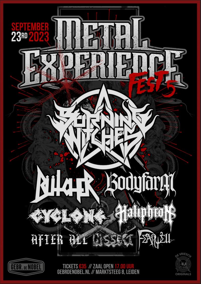 Twee nieuwe namen voor Metal Experience Fest