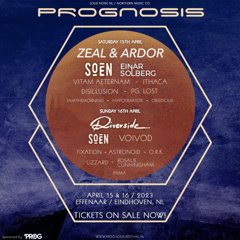 Zeal & Ardor headliner op Prognosis