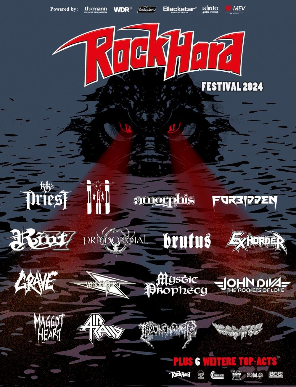 KK's Priest en meer naar Rock Hard Festival