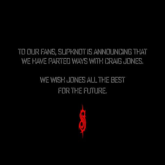 Toetsenist weg bij Slipknot, Clown niet mee op tour