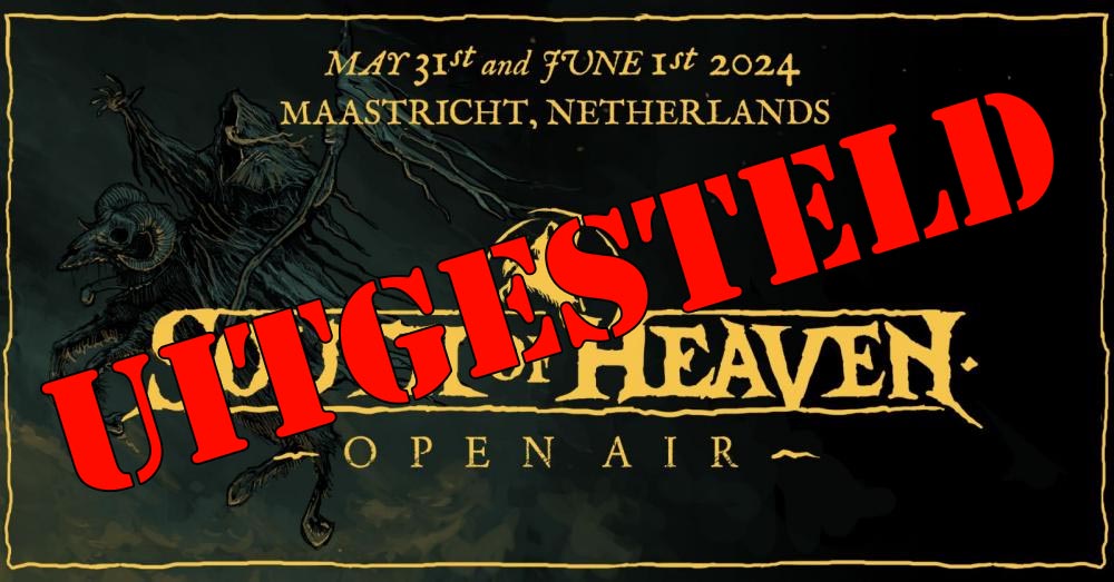 Eerste editie South Of Heaven festival wordt uitgesteld