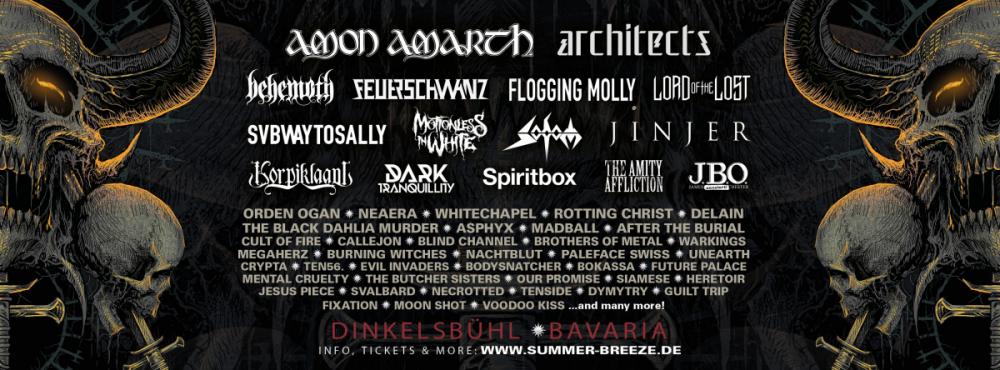 27 nieuwe namen voor Summer Breeze