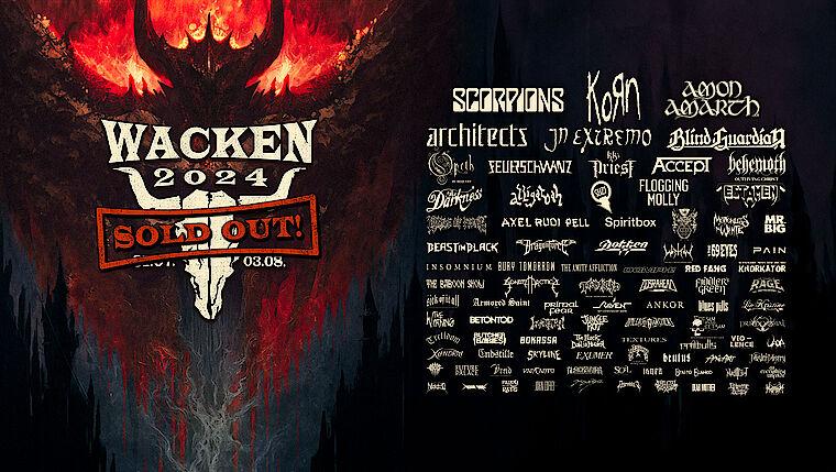 Tien nieuwe namen voor Wacken Open Air