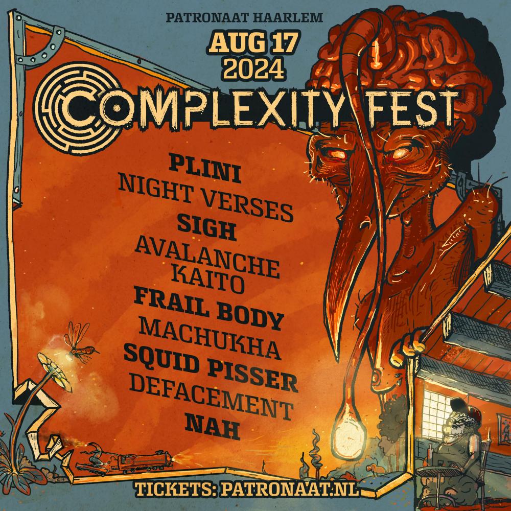 Volledige line-up Complexity Fest is bekend